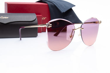CARTIER Panthere de Cartier Sunglasses (New)