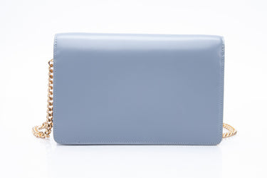 CELINE Blue Grey Wallet on Chain Margo WOC