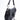 DIOR Limited Edition Black Calfskin Saddle Bag with Strap Studded Shoulder Bag