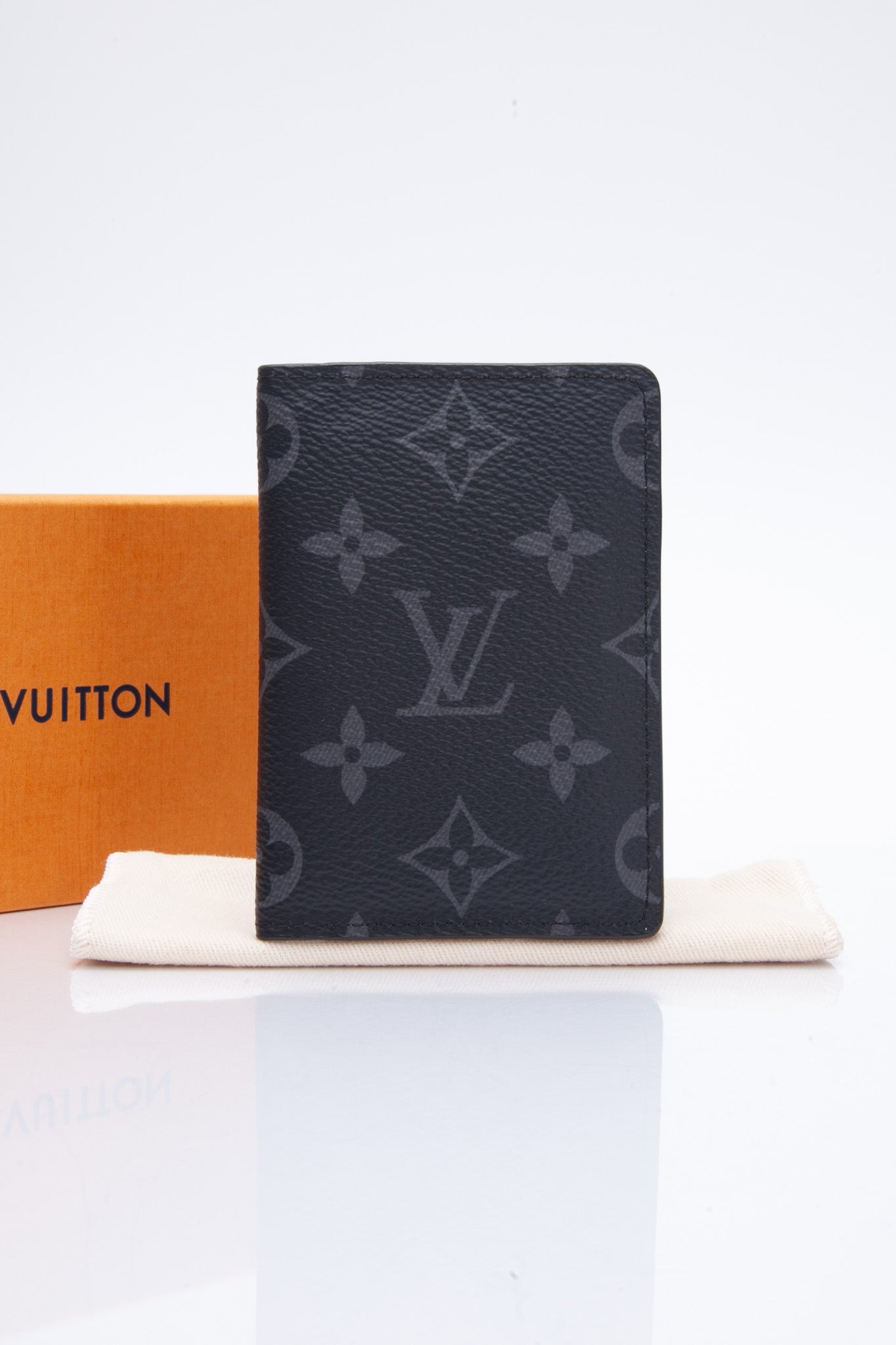 Louis Vuitton Pocket Organizer Monogram Eclipse Luxury Labels