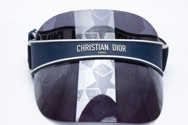 DIOR Christian Dior Club 1 Oblique Star Visor (New)