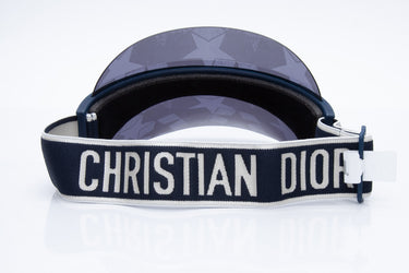 DIOR Christian Dior Club 1 Oblique Star Visor (New)