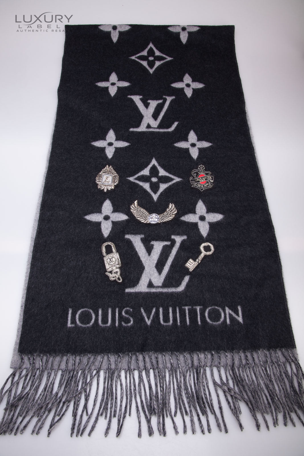 Louis Vuitton Limited Edition Reykjavik Cashmere Scarf
