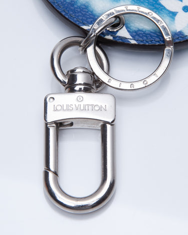 Louis Vuitton Key Holder and Bag Charm LV Escale Blue in Coated