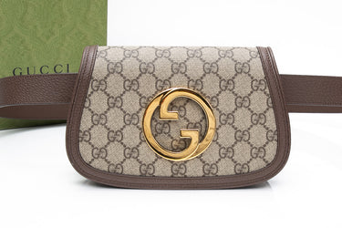 GUCCI Mini Blondie GG Supreme Canvas Belt Bum Bag 44/110