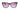 CHANEL Purple Shimmer Frame Square Acetate Sunglasses