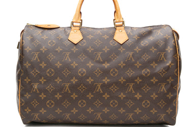 LOUIS VUITTON Monogram Speedy 40 Bag