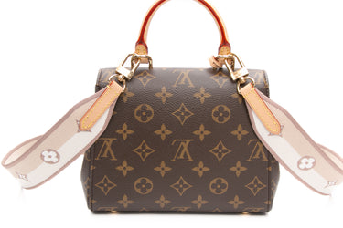 LOUIS VUITTON Monogram Beige Cluny Mini Crossbody Bag