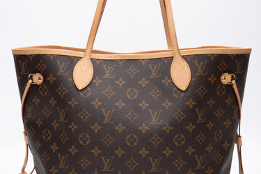 LOUIS VUITTON Monogram Neverfull Red Interior MM