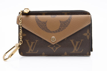 LOUIS VUITTON Recto Verso Monogram Reverse Card Holder