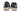 CHANEL Lambskin Printed Black and White CC Espadrilles 39 (New)