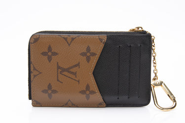 LOUIS VUITTON Recto Verso Monogram Reverse Card Holder