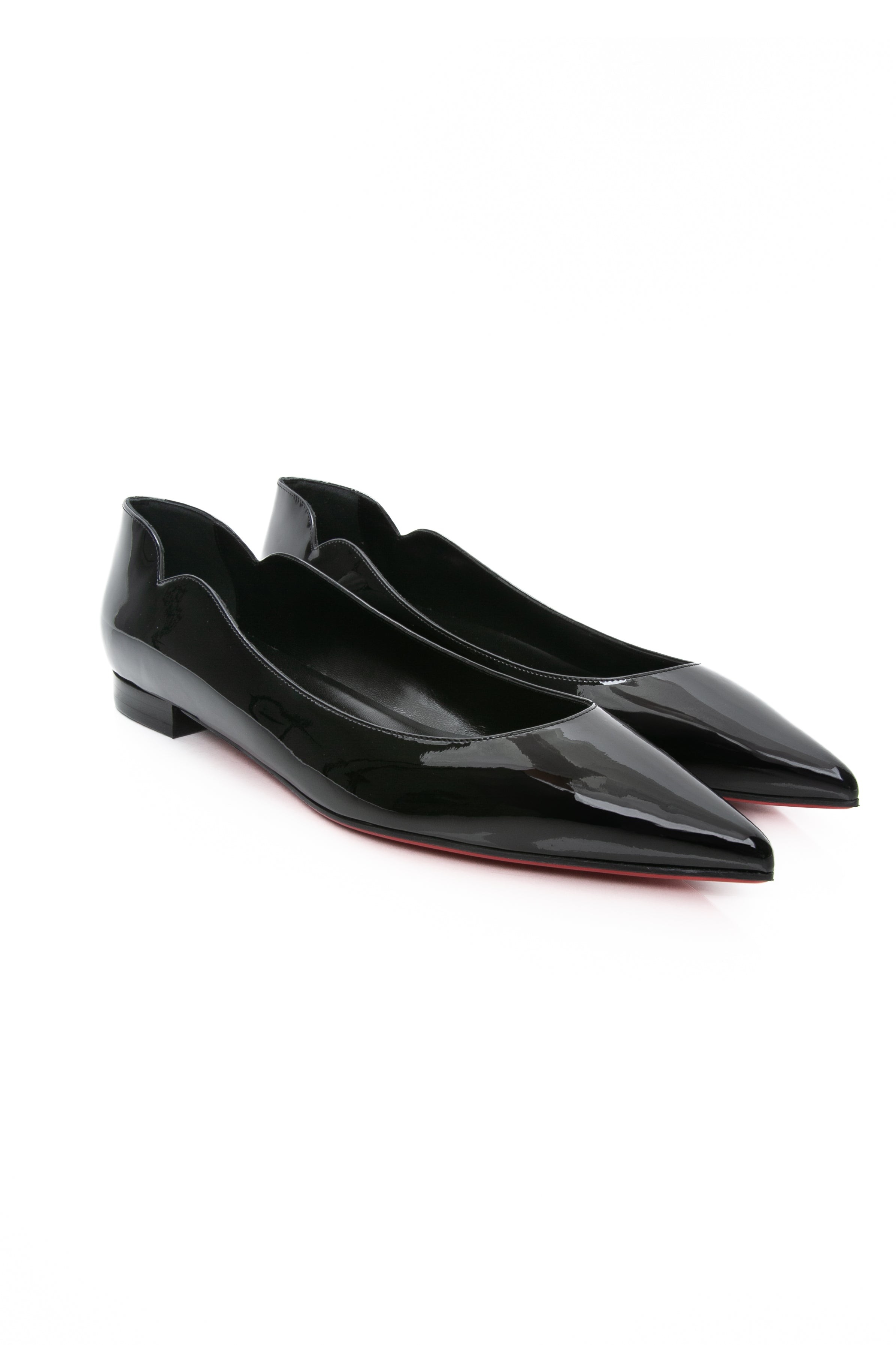 Christian Louboutin Hot Chickita ブラック Christian Louboutin - Hot Chickita Black Patent Leather