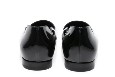 CHRISTIAN LOUBOUTIN Hot Chickita Flat Black Patent 40.5 (New)