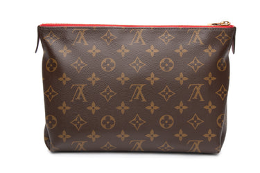 LOUIS VUITTON Monogram Pallas Cerise Clutch