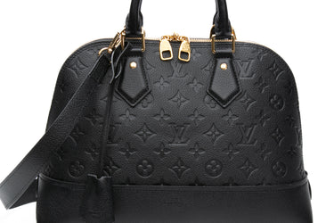 LOUIS VUITTON Black Empreinte Neo Alma PM