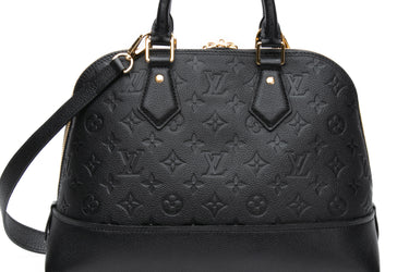 LOUIS VUITTON Black Empreinte Neo Alma PM