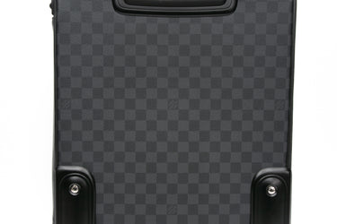 LOUIS VUITTON Damier Graphite Pegase 55 Carryon Suitcase