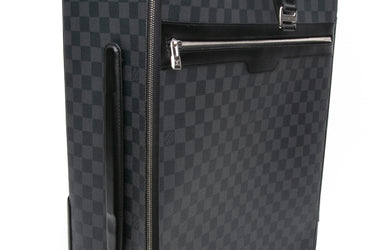 LOUIS VUITTON Damier Graphite Pegase 55 Carryon Suitcase