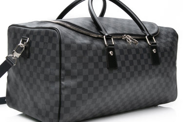 LOUIS VUITTON Damier Graphite Roadster Duffle Travel Bag