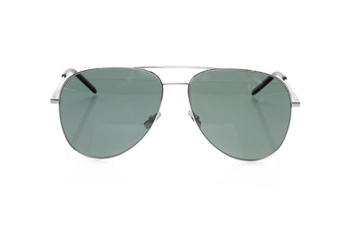 SAINT LAURENT Aviator Silver Sunglasses