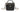 CHANEL Black Lambskin Quilted Top Handle Mini Vanity Case With Chain