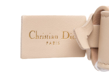 DIOR Beige Multi Calfskin D-Fence Reversible Belt 75 (New)