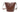 GUCCI Brown Ancora Leather Mini Bucket Shoulder Bag