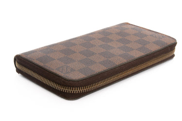 LOUIS VUITTON Damier Ebene Zippy Wallet