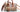 BURBERRY Briar Brown Mini Check Bowling Bag