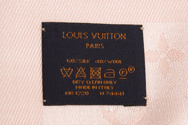 LOUIS VUITTON Natural Monogram Shawl (New)