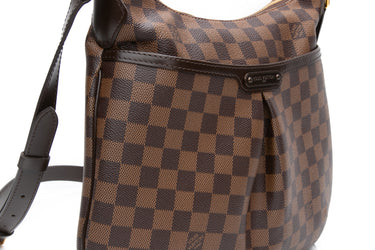 LOUIS VUITTON Damier Ebene Bloomsbury PM Crossbody Bag