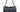 SAINT LAURENT Medium Navy Blue Niki Crinkled Leather Crossbody Bag