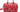 GUCCI GG Supreme Hibiscus Red Monogram Arabesque Small Boston Bag