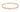 CARTIER 18K Yellow Gold Love Bracelet Medium Model Sz 17