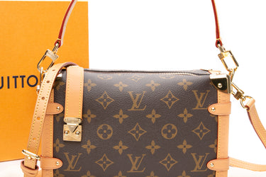 LOUIS VUITTON Monogram Side Trunk MM Crossbody Bag