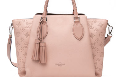 LOUIS VUITTON Magnolia Haumea Mahina Leather Bag