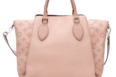 LOUIS VUITTON Magnolia Haumea Mahina Leather Bag