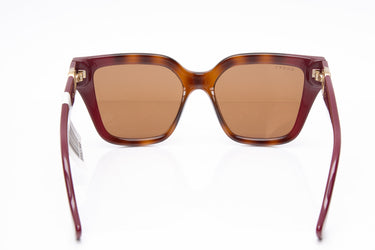 GUCCI Burgundy and Tortoise Rectangle Sunglasses (New)