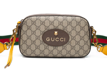 GUCCI Neo Vintage GG Supreme Crossbody Bag