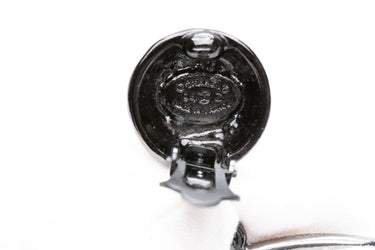 CHANEL Vintage Number 5 Dangle Clip On Earrings