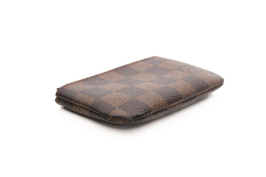 LOUIS VUITTON Damier Ebene Key Pouch Cles