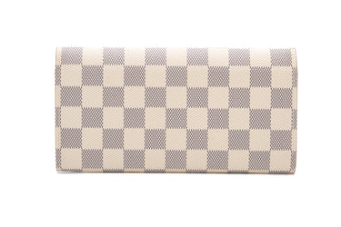 LOUIS VUITTON Damier Azur Emilie Wallet