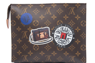 LOUIS VUITTON Monogram World Tour Toiletry Pouch 26 – Luxury Labels