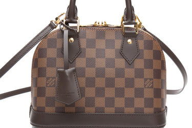 LOUIS VUITTON Alma BB Damier Ebene Crossbody Bag