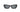 MIU MIU Black Acetate Rectangle Runway Sunglasses