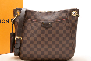 LOUIS VUITTON Damier Ebene South Bank Besace Crossbody Bag