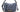 FENDI Blue Denim Mamma Baguette Small Crossbody Bag