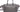 SAINT LAURENT Grey Earth Smooth Calfskin Crocodile Embossed Baby Monogram Downtown Cabas Shoulder Bag
