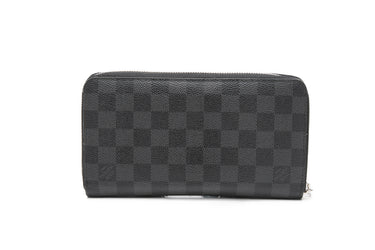 LOUIS VUITTON Damier Graphite Trunks and Locks Zippy Organizer Wallet